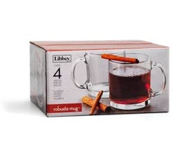 Libbey Robusta Glass Mugs