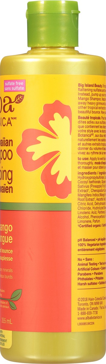 slide 6 of 7, Alba Botanica Mango Moisturizing Hair Wash, 12 fl oz