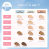 slide 14 of 29, Covergirl Clean Dewy Liquid Foundation, Dark 640, 1 ct