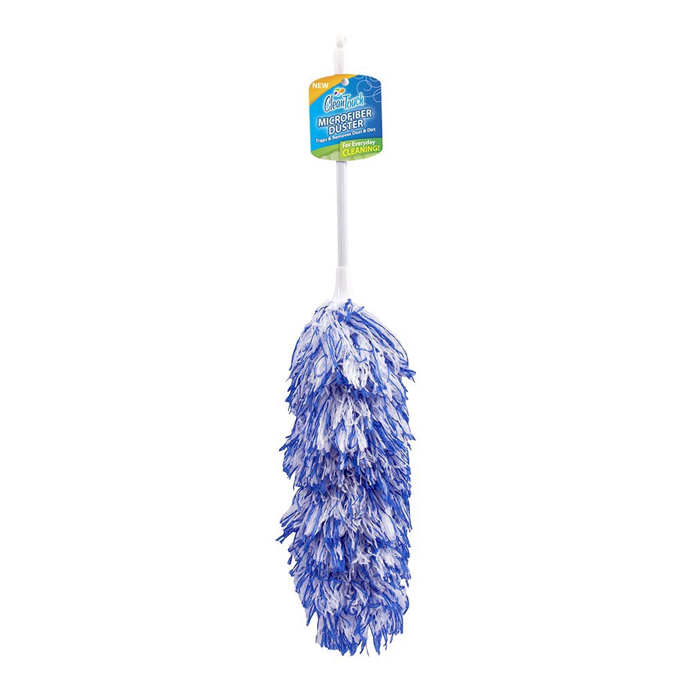 slide 1 of 1, Clean Up Microfiber Duster, 1 ct