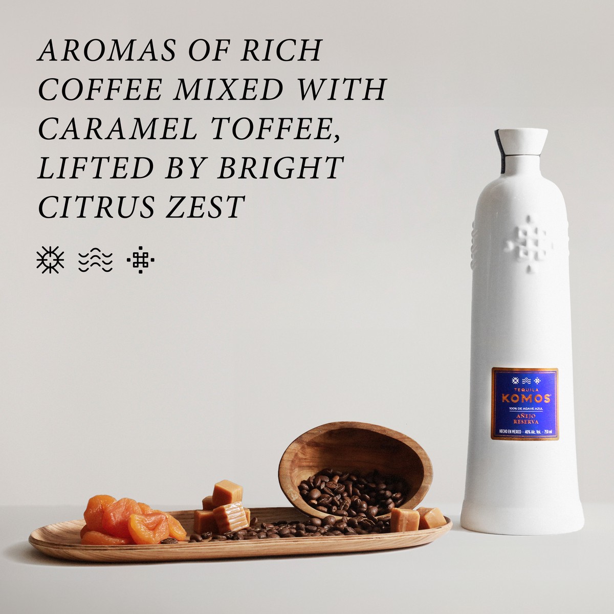 slide 2 of 6, Komos Anejo Reserva Premium Tequila 750ml, 750 ml