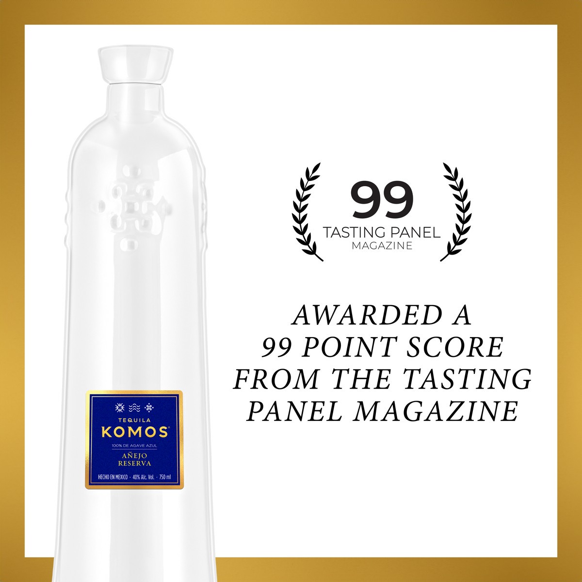 slide 6 of 6, Komos Anejo Reserva Premium Tequila 750ml, 750 ml