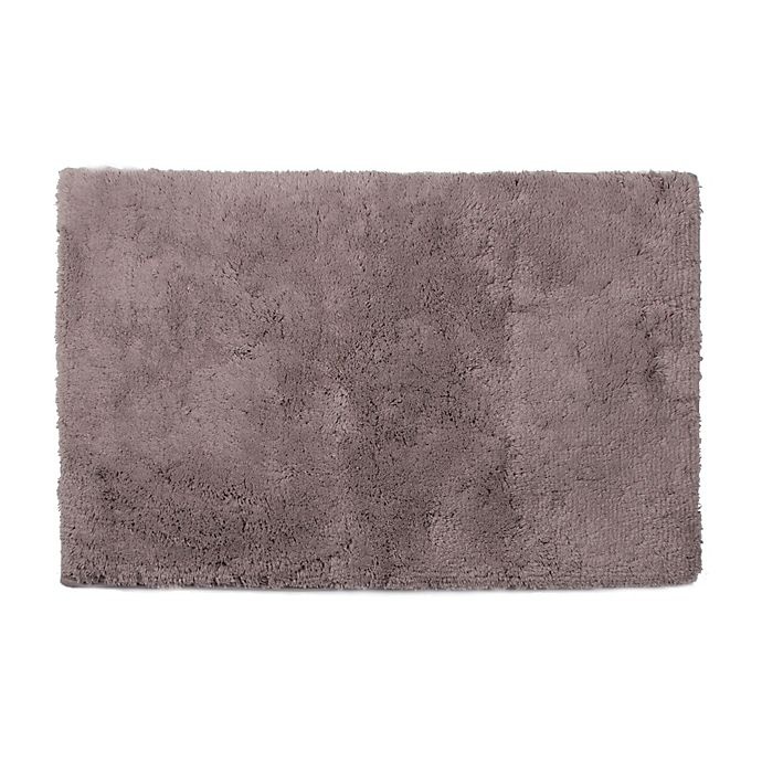 slide 1 of 1, Therapedic Memory Foam Bath Rug - Gunmetal, 21 in x 34 in