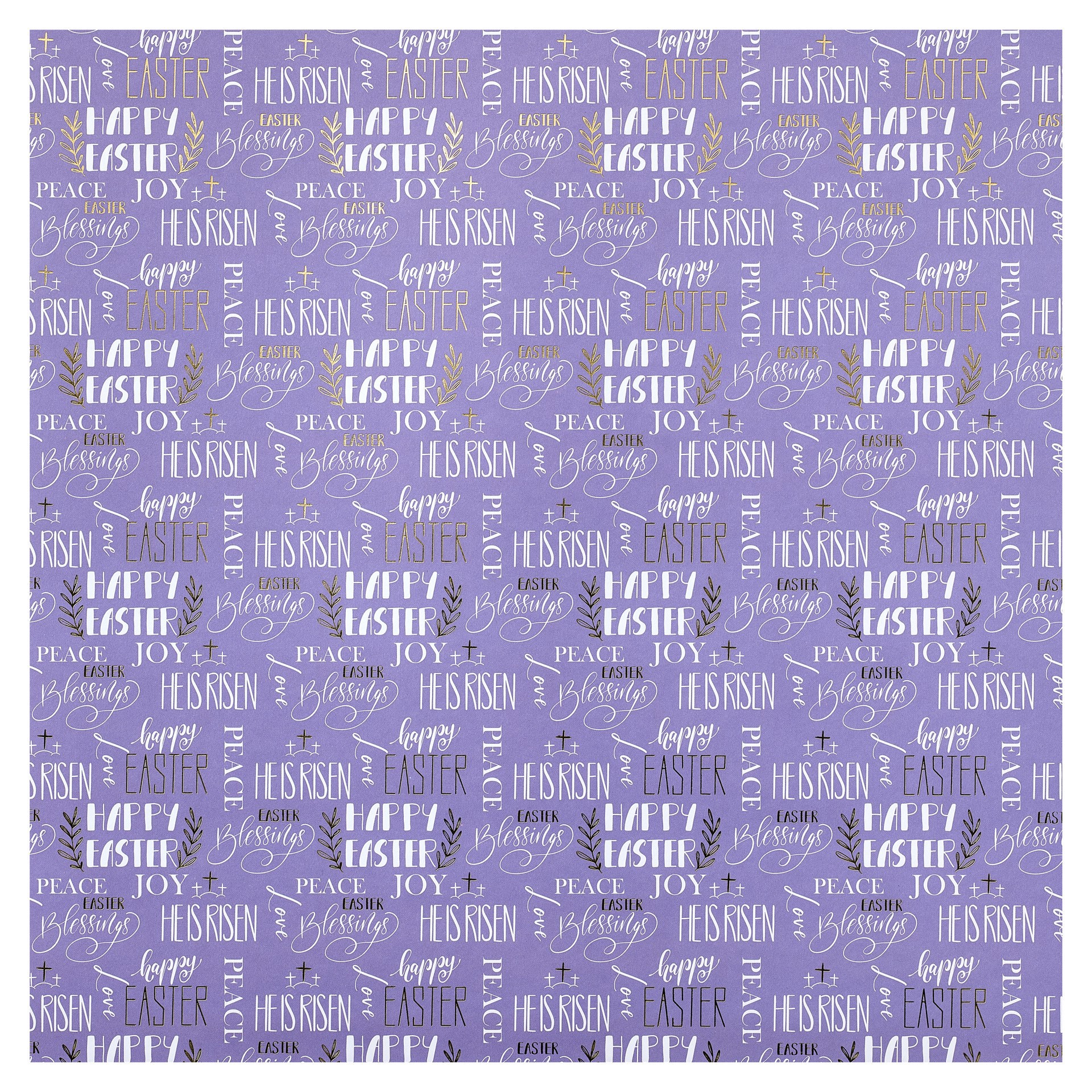 slide 4 of 4, Easter Religious Double-Sided Cardstock Paper By Recollections, 12" X 12", 12 in x 12 in