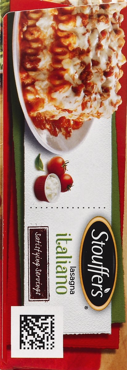 slide 3 of 4, Stouffer's Satisfying Servings Lasagna Italiano, 19.125 oz