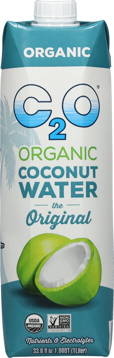 slide 10 of 13, C2O Organic Original Coconut Water 33.8 fl oz - 33.8 fl oz, 33.8 fl oz