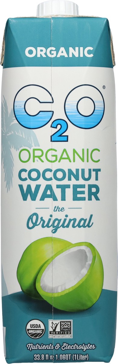 slide 7 of 13, C2O Organic Original Coconut Water 33.8 fl oz - 33.8 fl oz, 33.8 fl oz