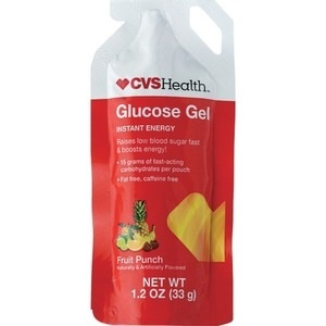slide 1 of 1, CVS Health Glucose Gel Tropical Fruit, 1.34 oz; 38 gram