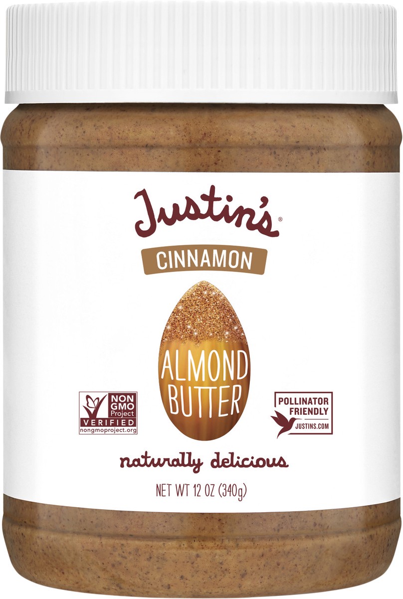 slide 7 of 10, Justin's Cinnamon Almond Butter, 12 oz
