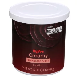 Hy-vee Chocolate Fudge Creamy Frosting