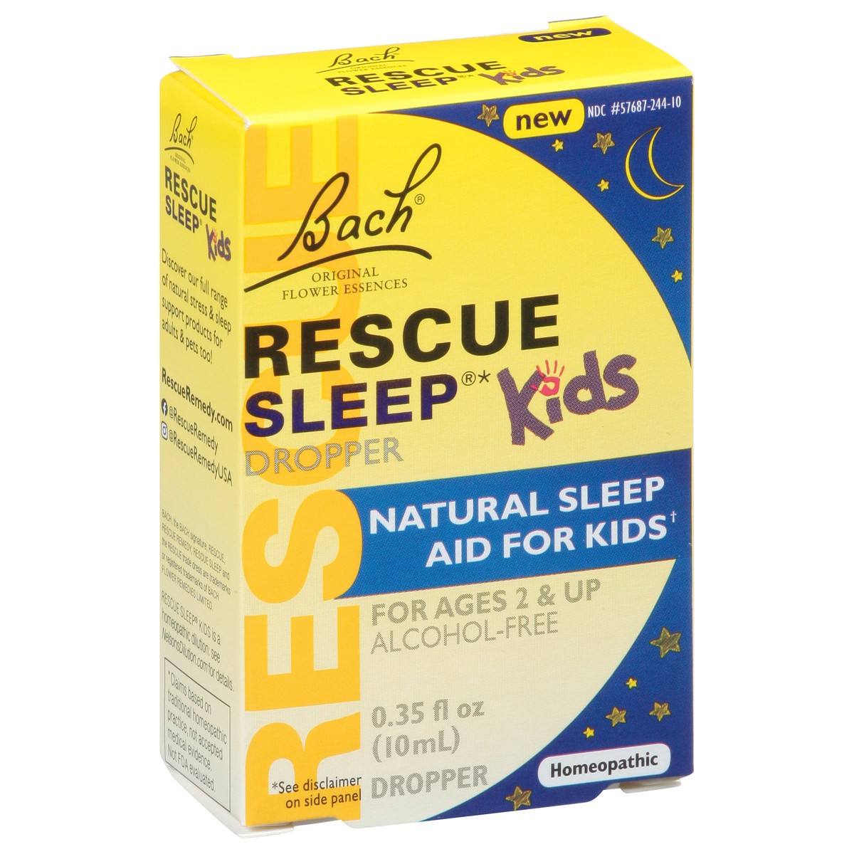 slide 7 of 9, Bach Original Flower Remedies Rescue Sleep Kids Natural Sleep Aid for Kids Dropper 0.35 fl oz, 0.35 fl oz