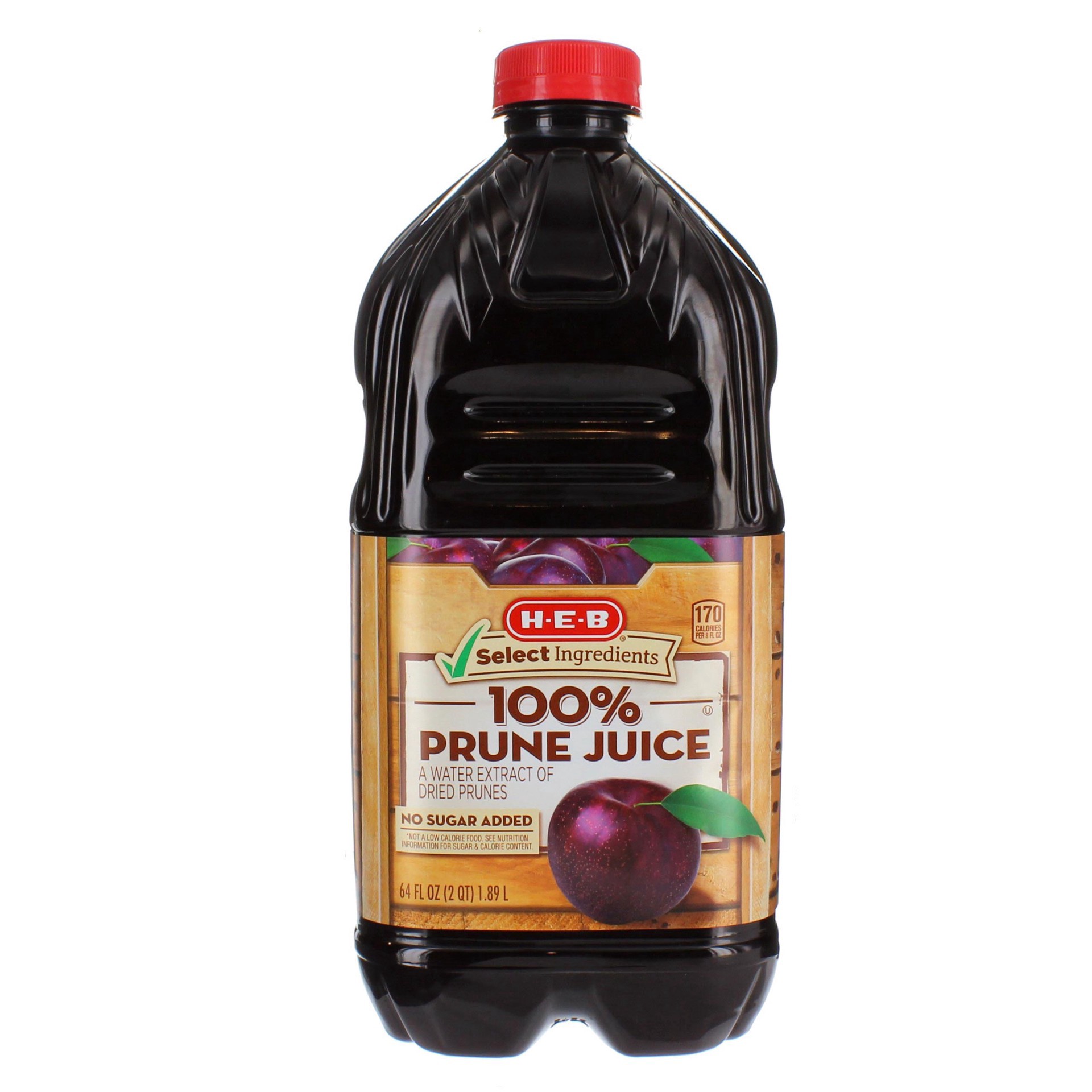 slide 1 of 1, H-E-B Its Juice 100% Prune Juice - 64 oz, 64 oz