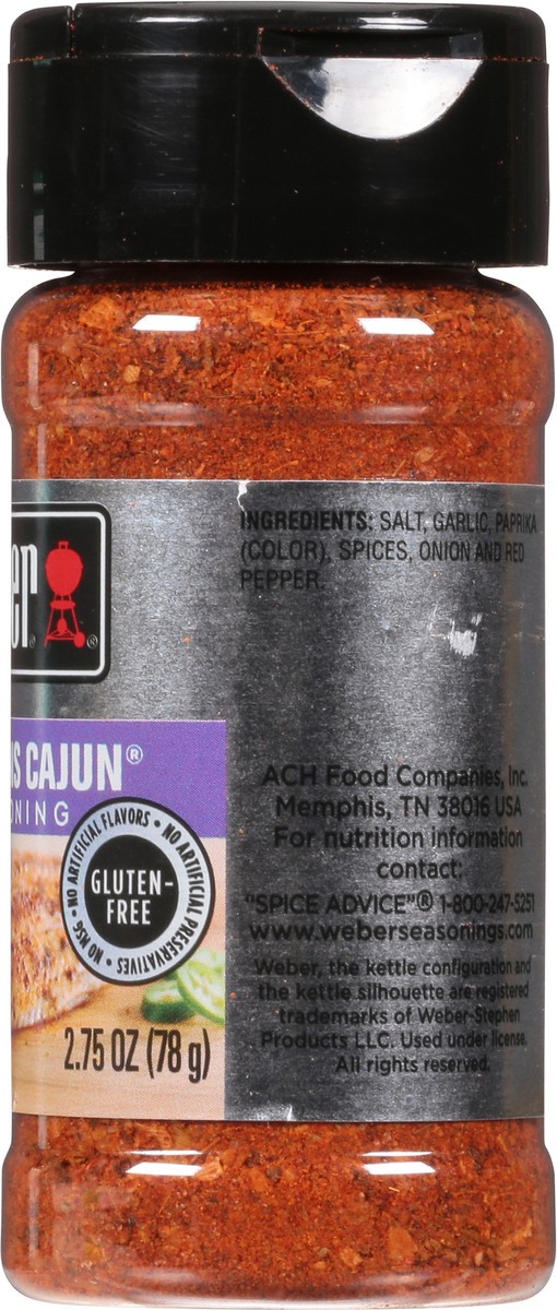 slide 8 of 10, Weber N'Orleans Cajun Seasoning, 2.75 oz