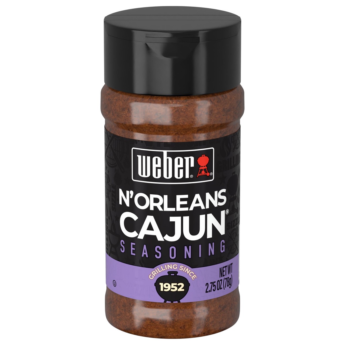 slide 1 of 10, Weber N'Orleans Cajun Seasoning, Gluten-Free, Kosher, 2.75 oz, 2.75 oz