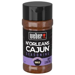 Weber N'Orleans Cajun Seasoning, Gluten-Free, Kosher, 2.75 oz
