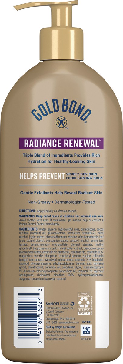 slide 2 of 5, Gold Bond Ultimate Radiance Renewal Lotion, 20 oz