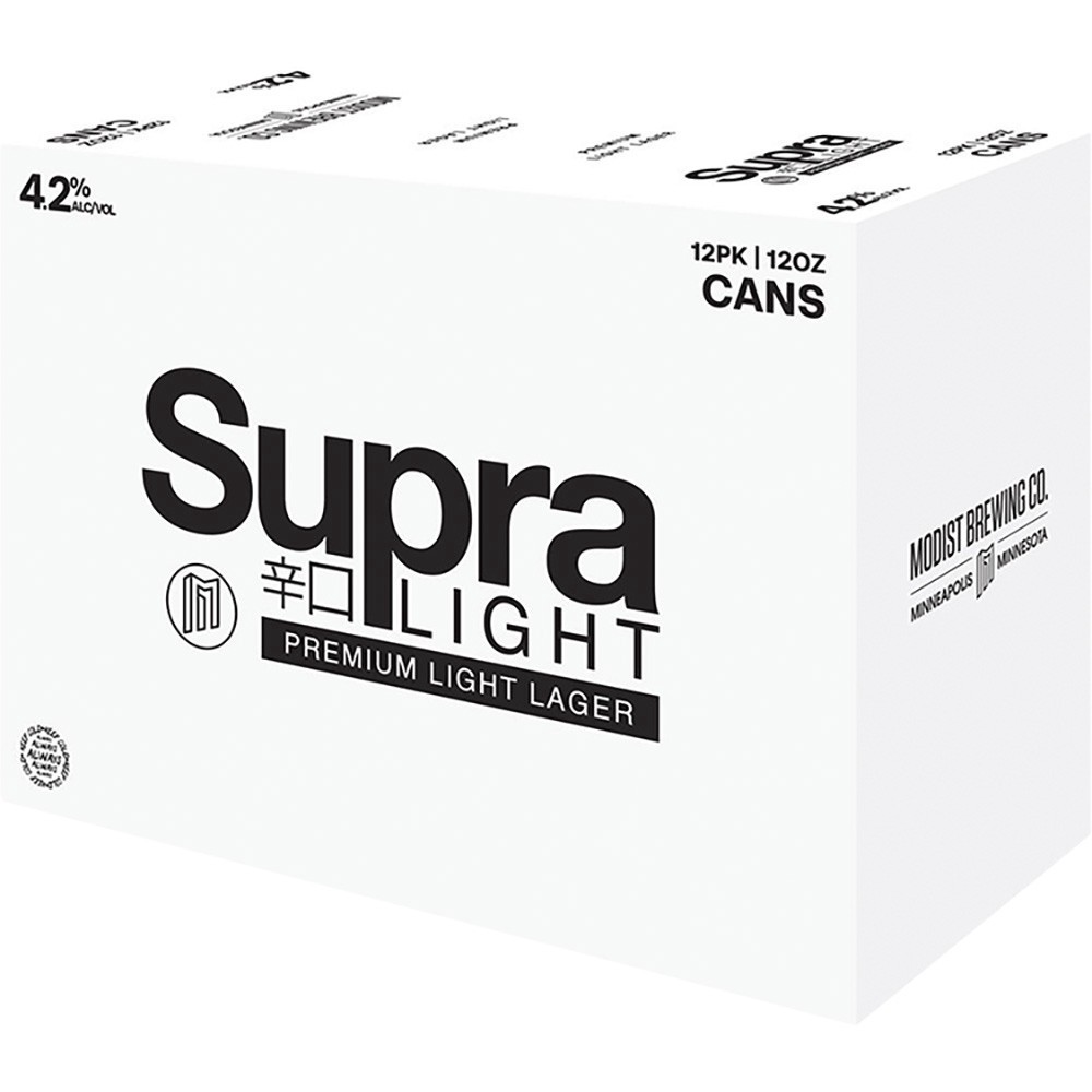 slide 1 of 1, Modist Supra Light, 12 ct; 12 oz