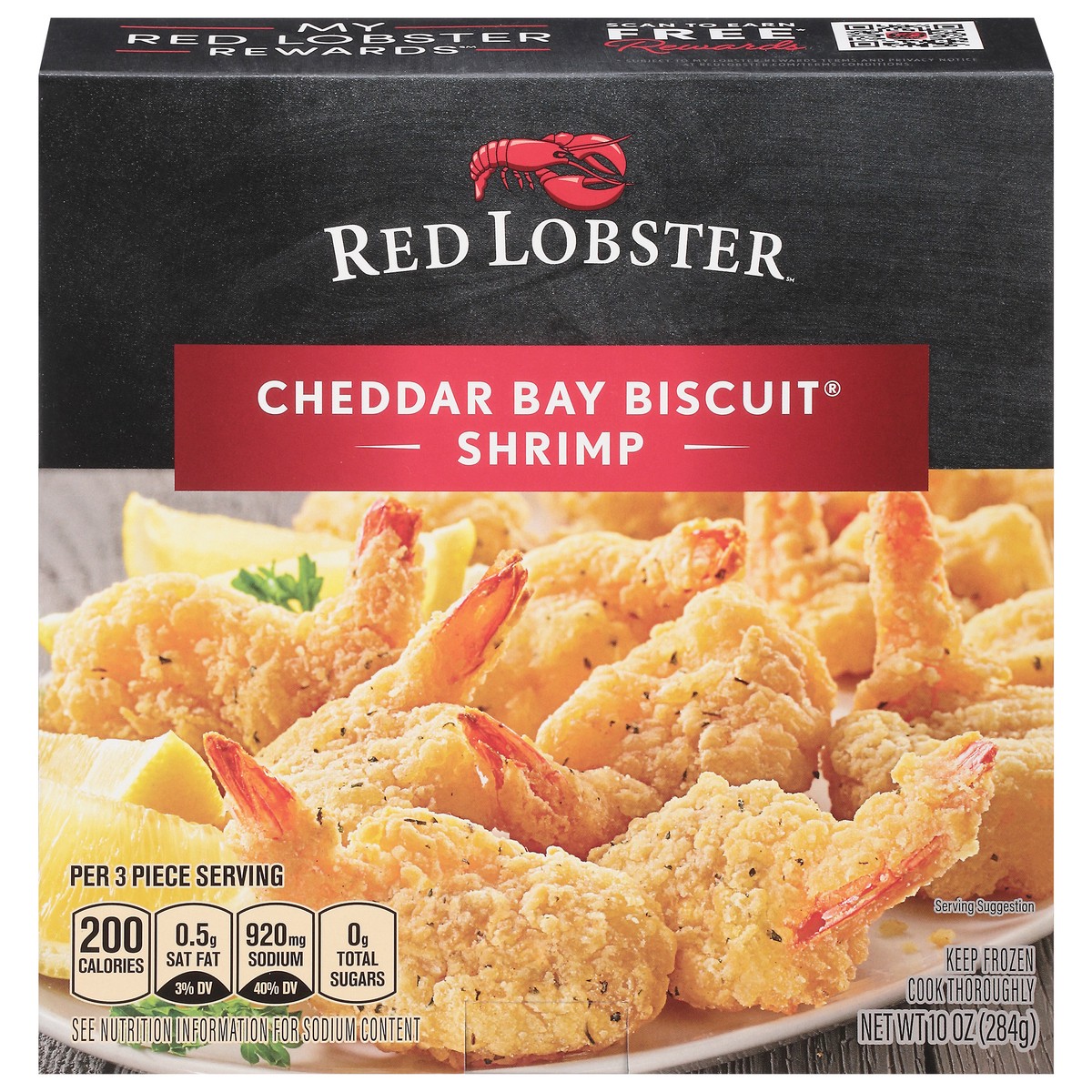 slide 9 of 11, Red Lobster Cheddar Bay Biscuit Shrimp, 10 oz