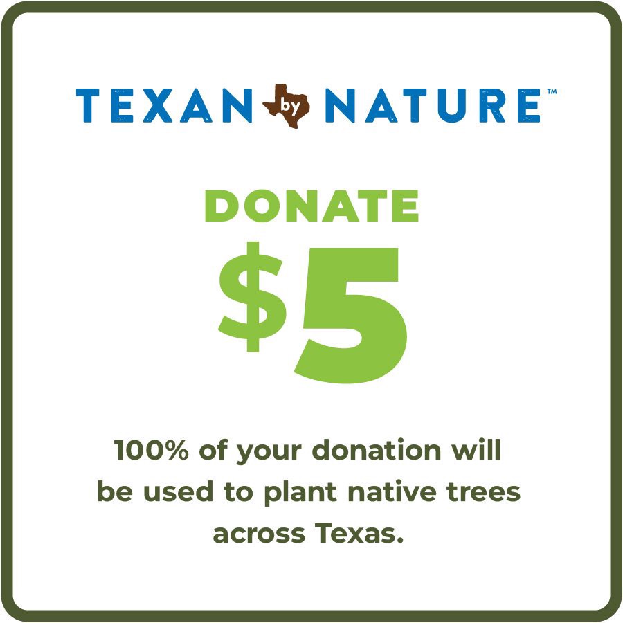 slide 1 of 1, H-E-B Donation to Texan by Nature, $5