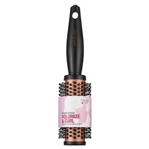 slide 1 of 1, Beauty 360 Volumize & Curl Round Copper Brush, Small, 1 ct