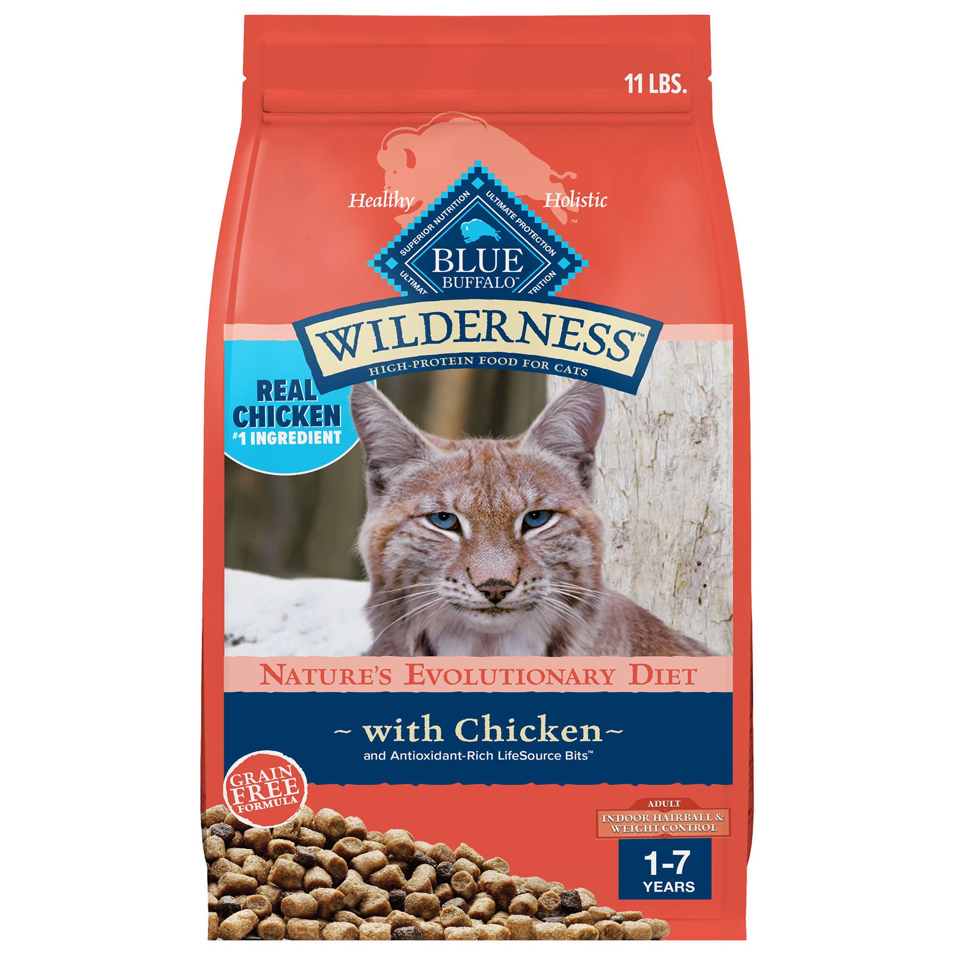 slide 1 of 6, Blue Food for Cats 5 lb, 5 lb