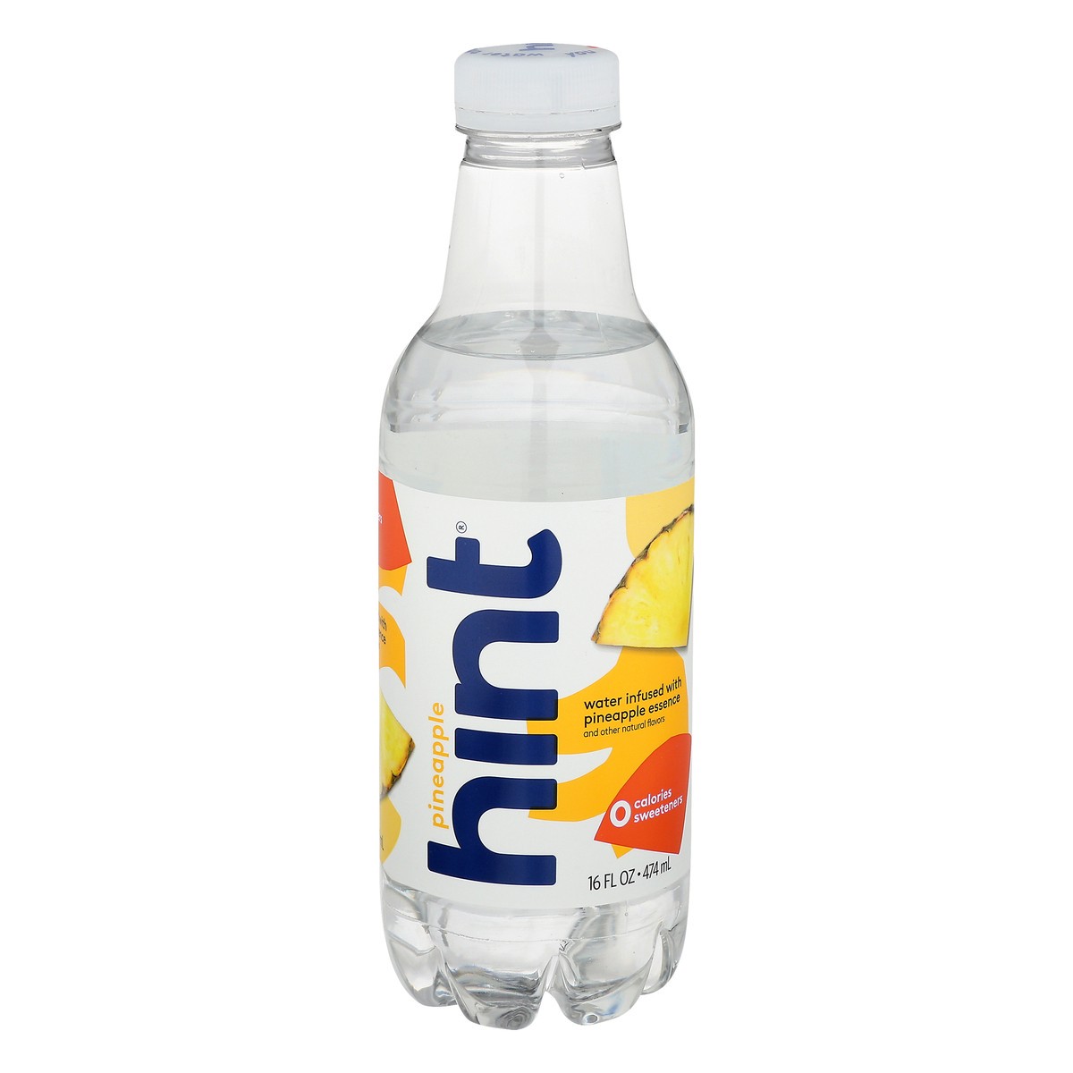 slide 2 of 9, hint Pineapple Flavored Water Bottle, 16 fl oz