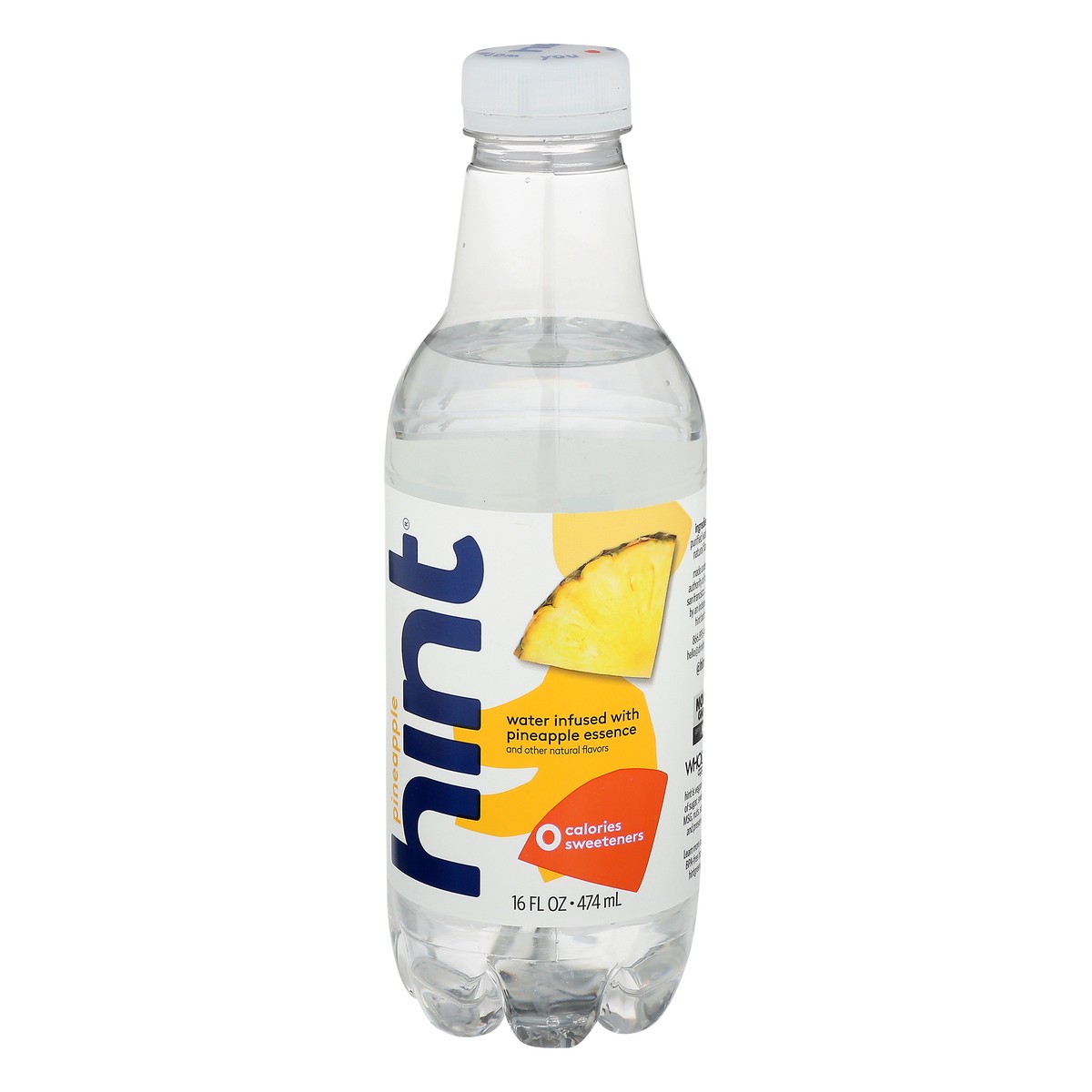 slide 3 of 9, hint Pineapple Flavored Water Bottle, 16 fl oz
