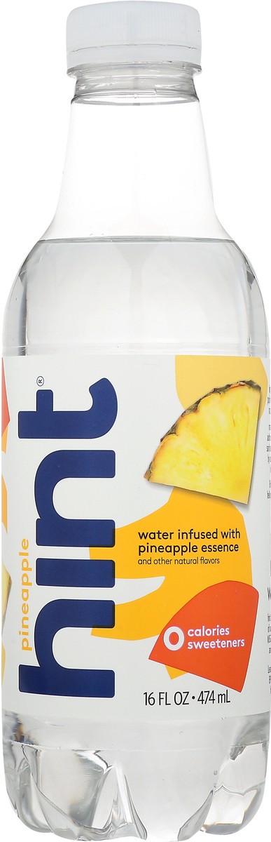 slide 6 of 9, hint Pineapple Flavored Water Bottle, 16 fl oz