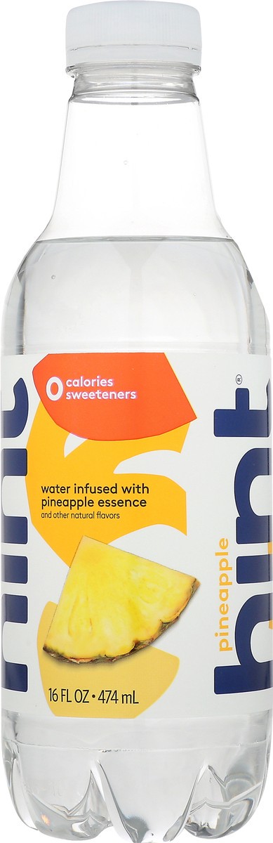 slide 7 of 9, hint Pineapple Flavored Water Bottle, 16 fl oz