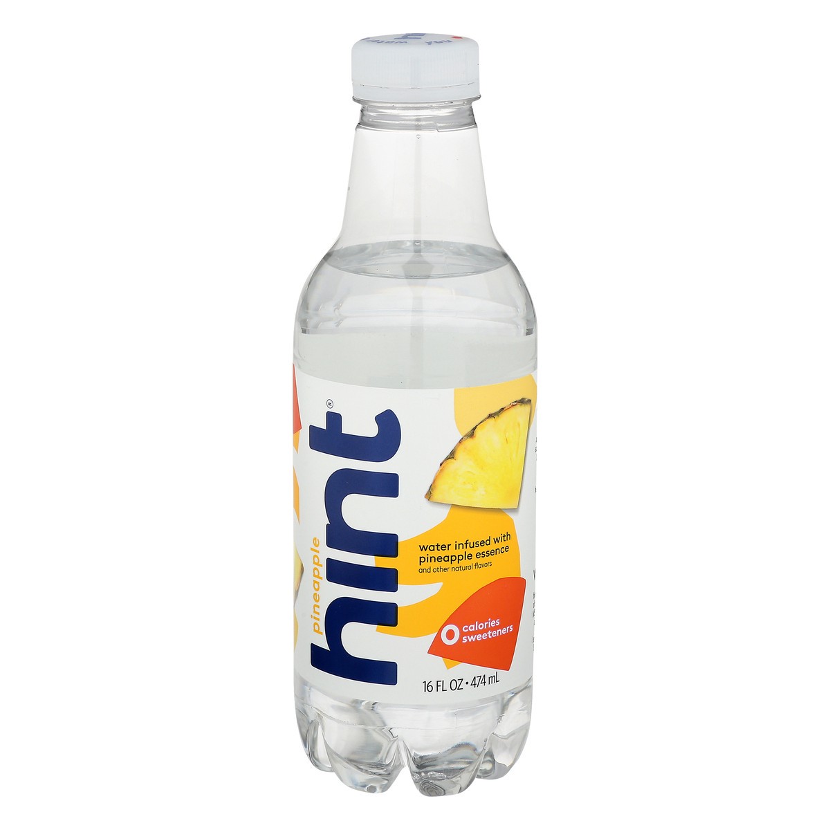 slide 1 of 9, hint Pineapple Flavored Water Bottle, 16 fl oz