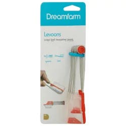 Dreamfarm Levoons, Red + Clear