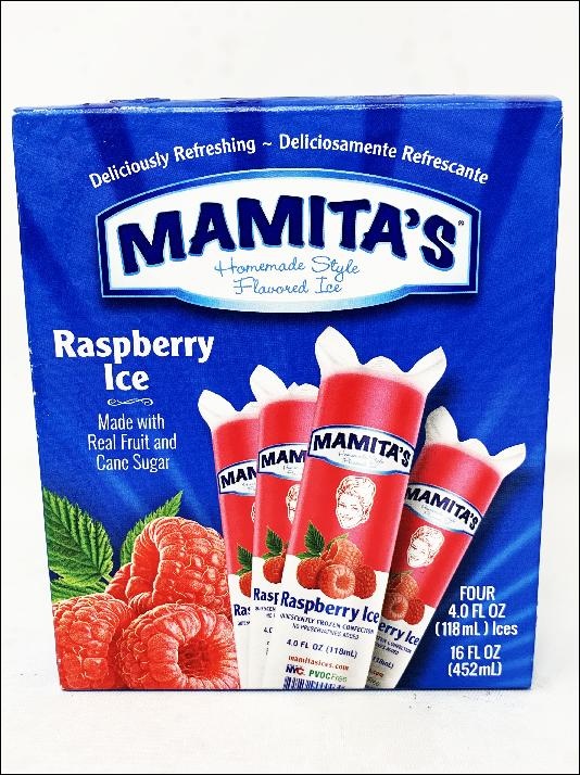 slide 1 of 1, Mamita's Mamta Rspbry Ice, 16 oz