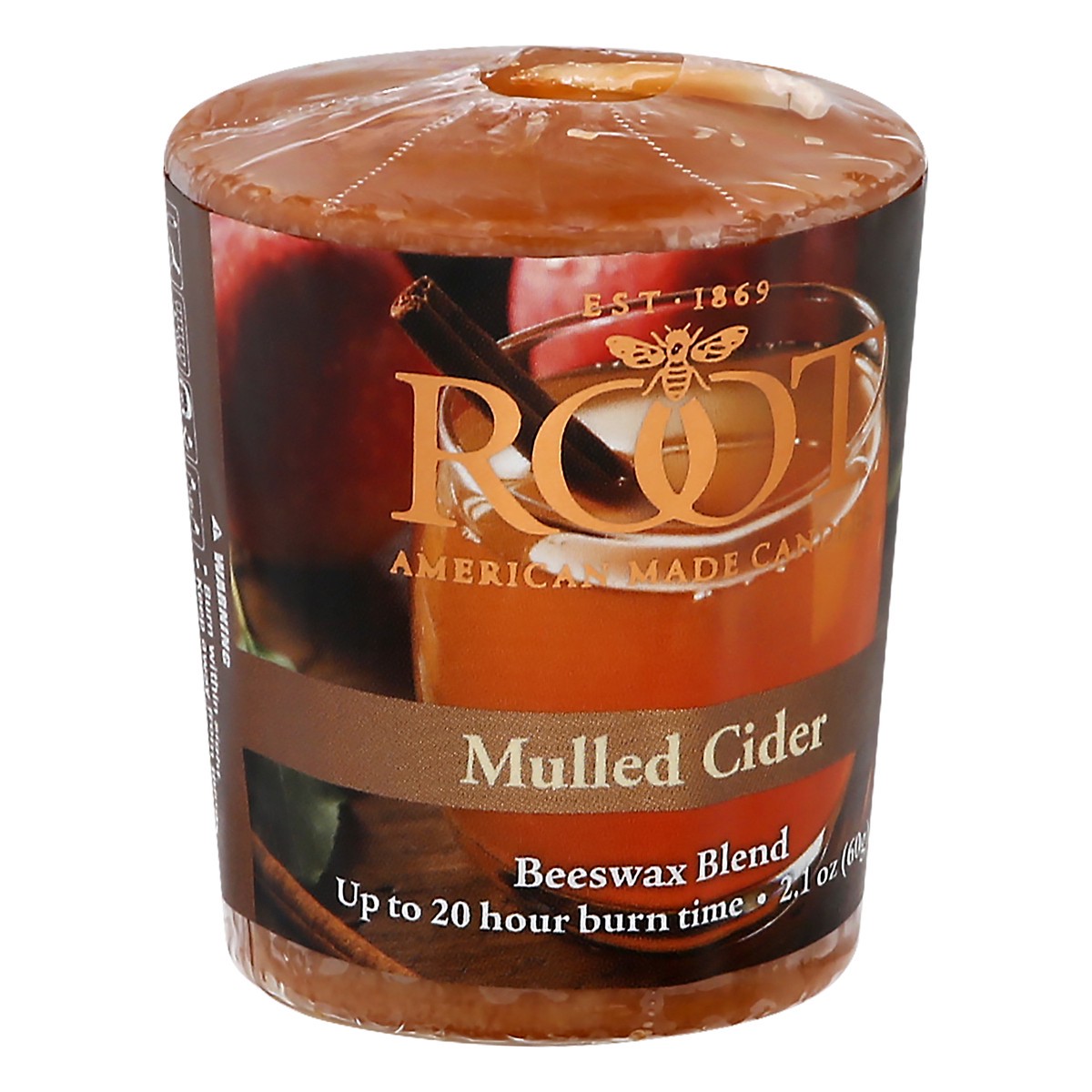 slide 9 of 11, Root Candles Mulled Cider Votive Candle, 1 ct