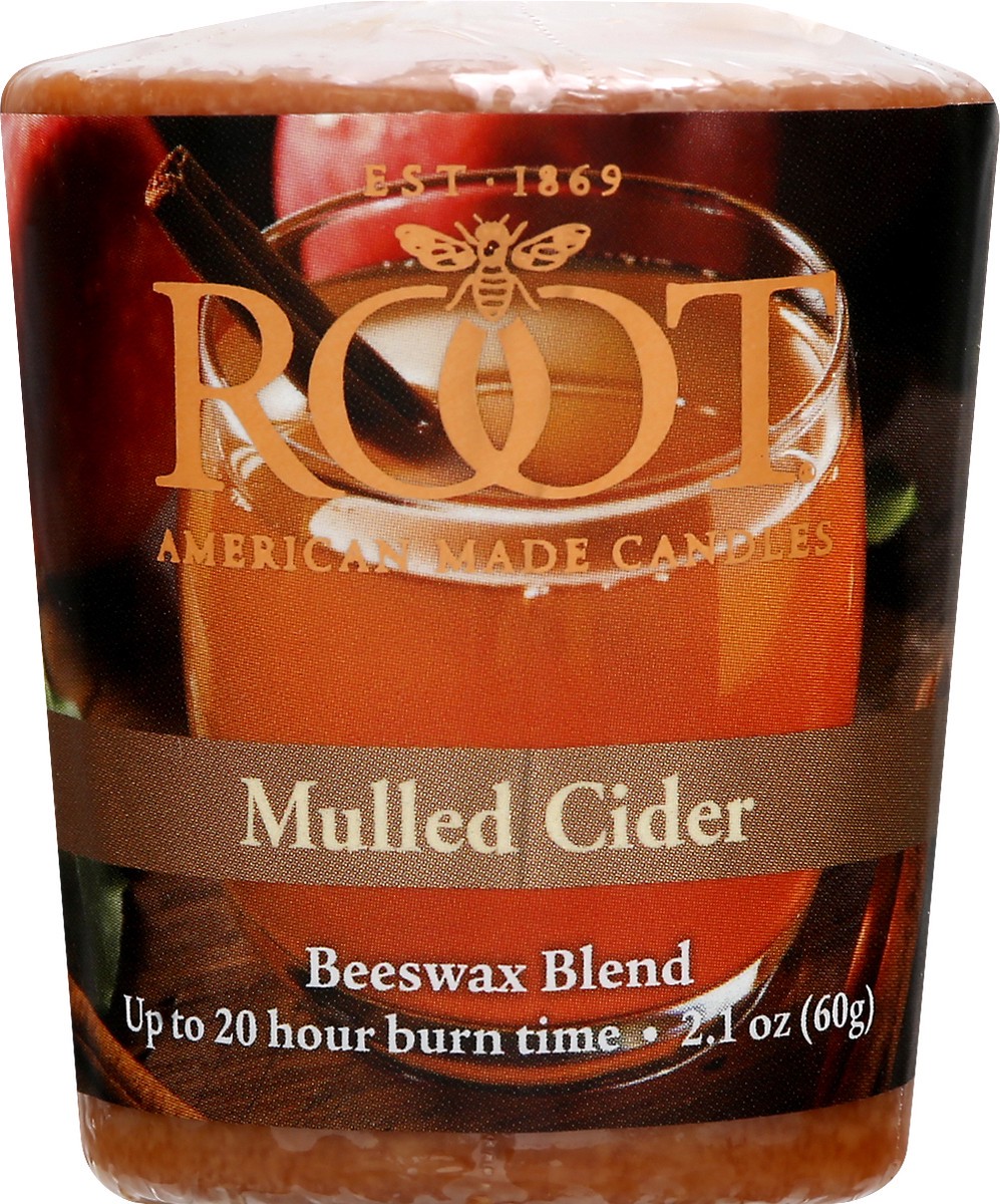 slide 11 of 11, Root Candles Mulled Cider Votive Candle, 1 ct