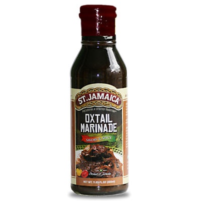 slide 1 of 1, St. Jamaica Oxtail Marinade, 13.9 oz