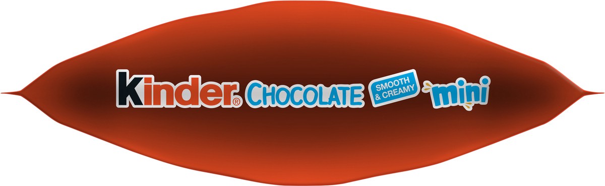 slide 9 of 11, Kinder Chocolate Mini Milk Chocolate Bars Individually Wrapped Candy Share Pack, 7.4 oz