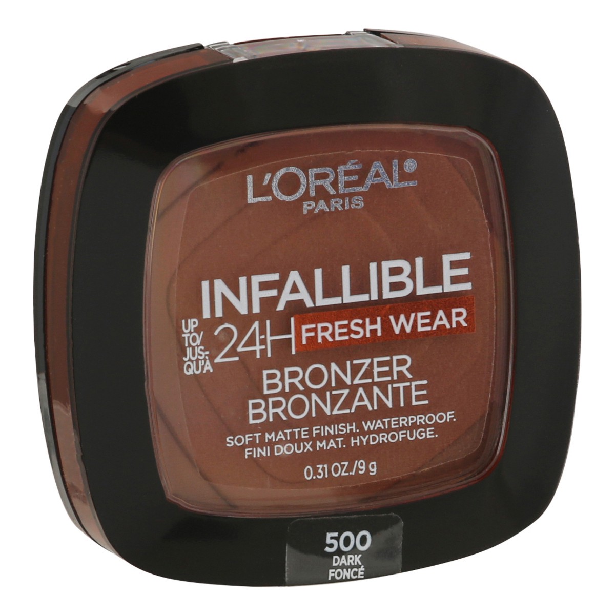slide 3 of 9, L'Oréal Infallible Bronzer Dark, 0.31 oz