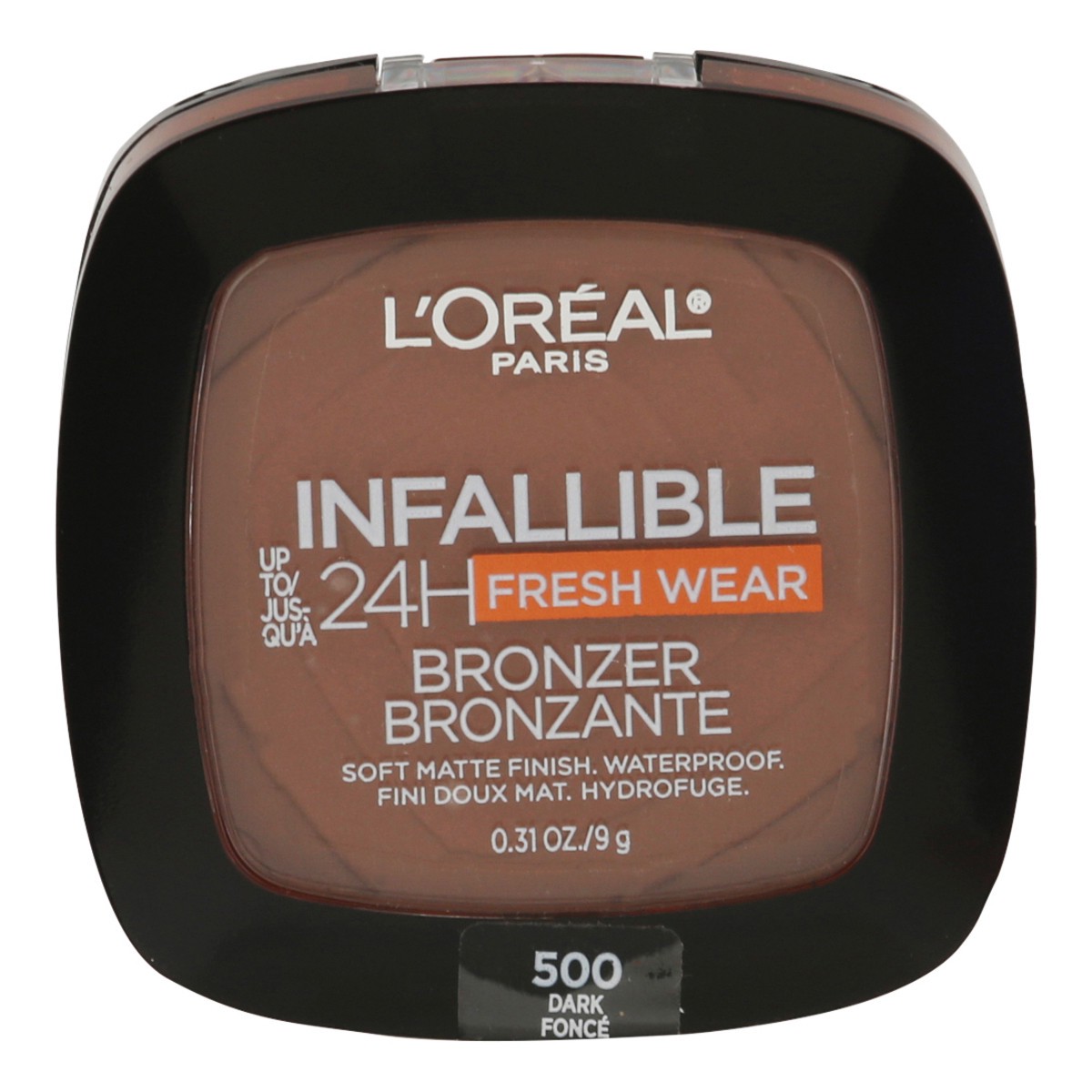 slide 1 of 9, L'Oréal Infallible Bronzer Dark, 0.31 oz
