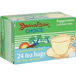 Jamaican Choice Tea - Peppermint - Caffeine Free - 24 ct