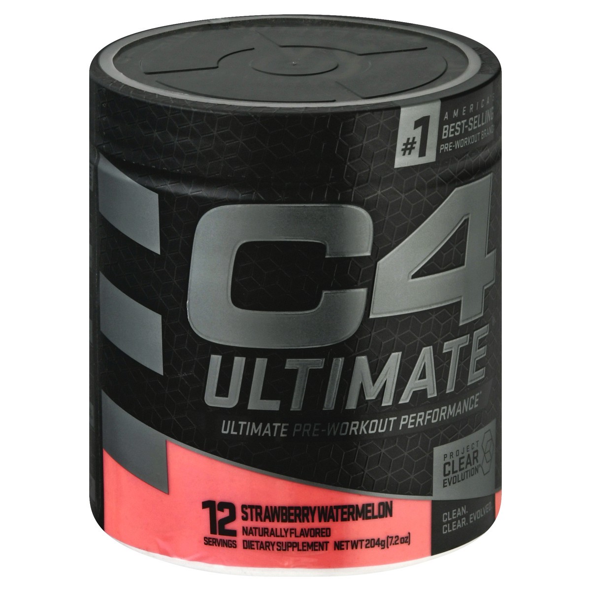 slide 2 of 9, C4 Sport Ultimate Strawberry Watermelon Pre-Workout, 204 g