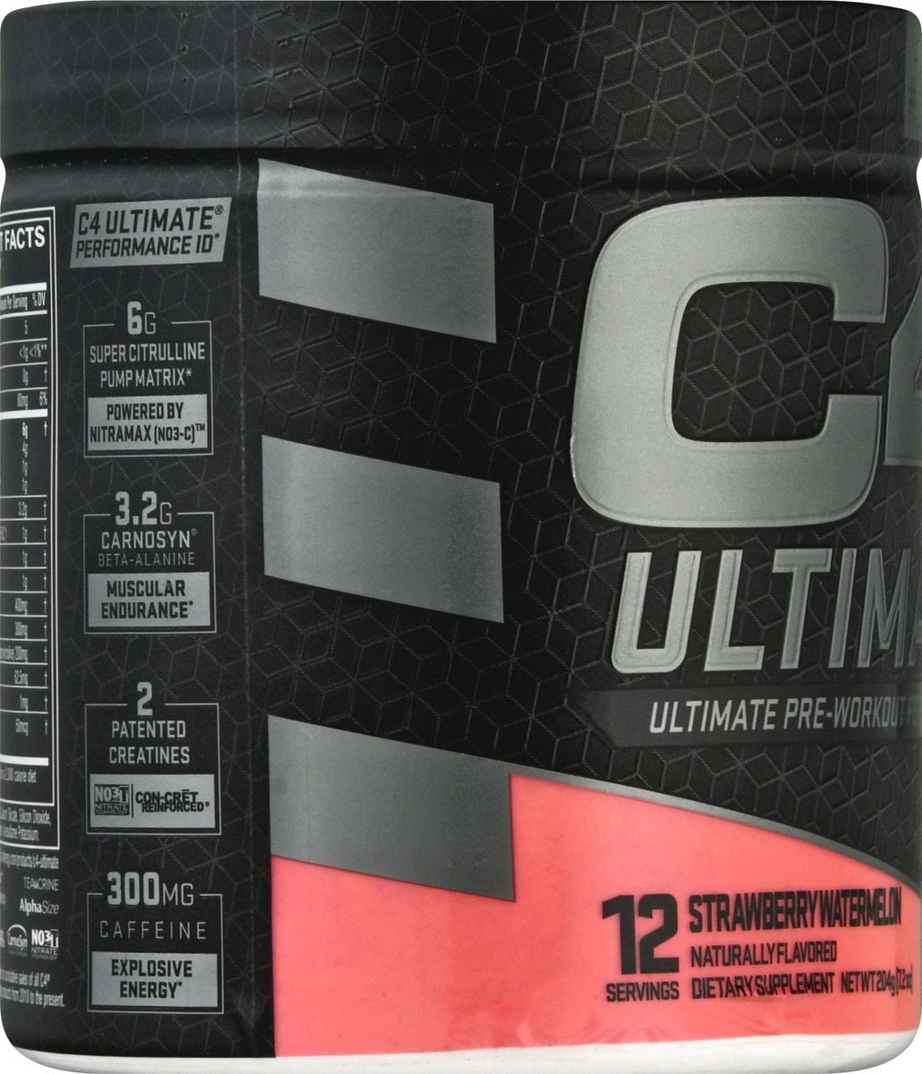 slide 6 of 9, C4 Sport Ultimate Strawberry Watermelon Pre-Workout, 204 g