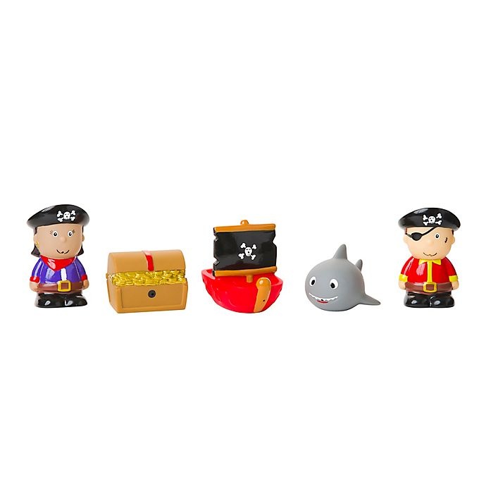 slide 2 of 3, Elegant Baby Pirate Party Squirties Bath Set, 1 ct