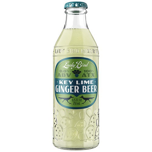 slide 1 of 1, Lady Bird Ginger Beer Key Lime - 4 ct, 4 ct; 8.5 oz