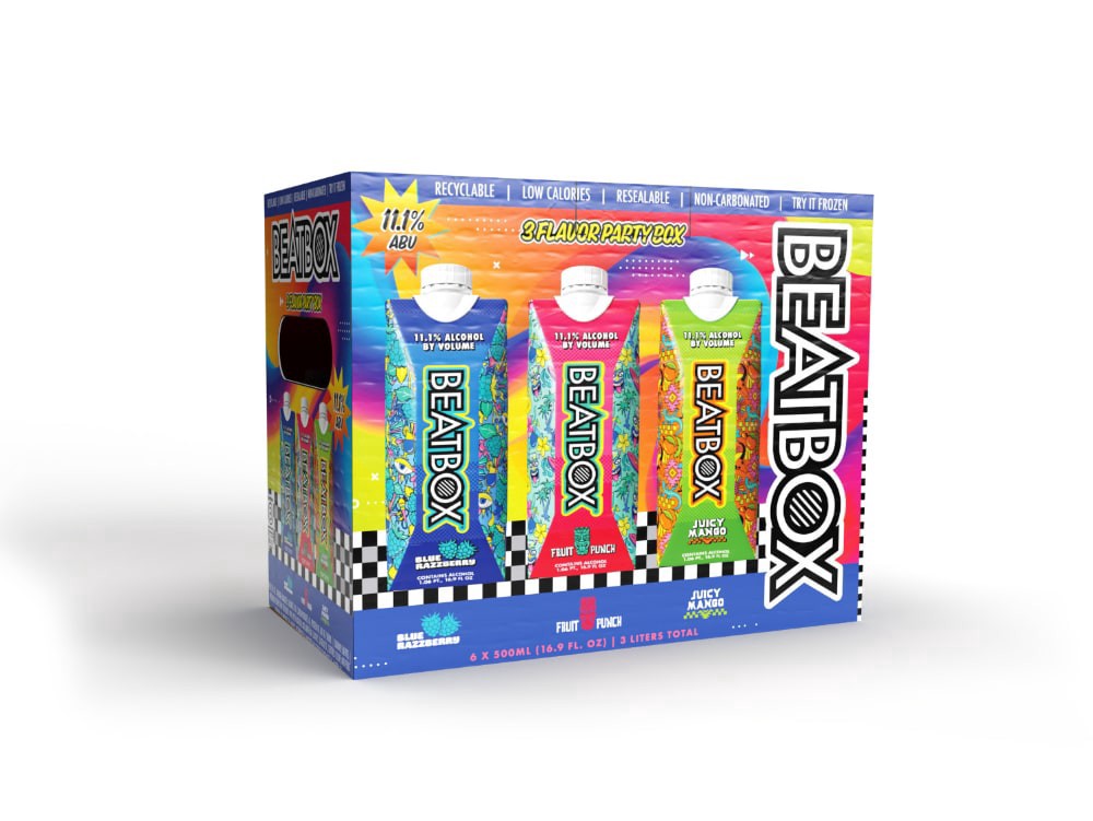 slide 4 of 4, Beat Box Variety 6 Pac, 6 ct; 500 ml