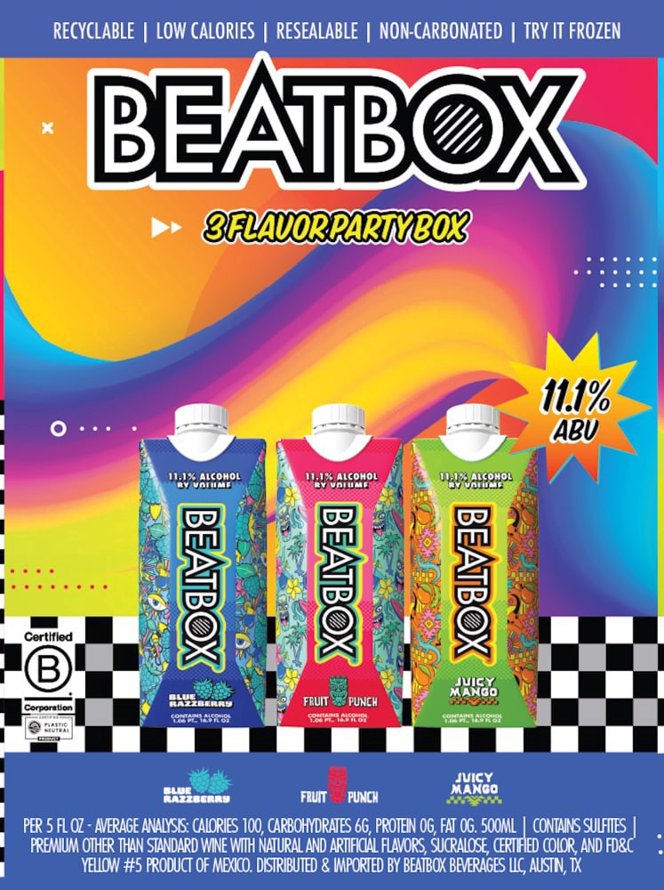 slide 2 of 4, Beat Box Variety 6 Pac, 6 ct; 500 ml