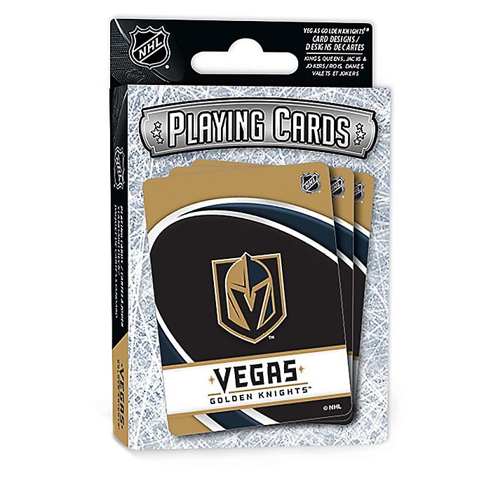 slide 2 of 3, NHL Las Vegas Golden Knights Playing Cards, 1 ct