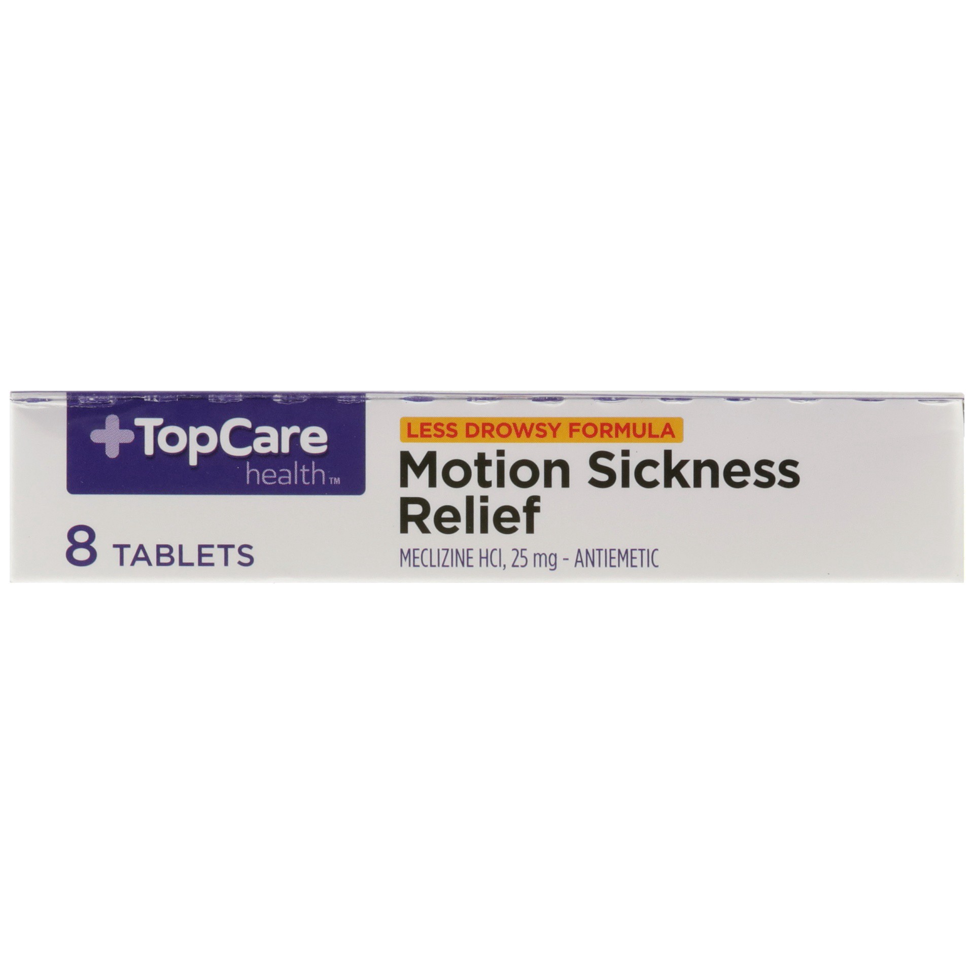 slide 2 of 6, TopCare Motion Sickness Relief, 8 ct; 25 mg