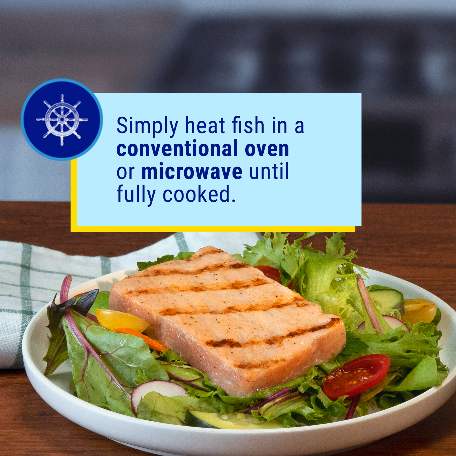 slide 3 of 9, Gorton's Gorton’s Flame Grilled Salmon Classic Style, Wild Caught Salmon, Frozen, 2 Count, 6.3 Ounce Package, 2 ct