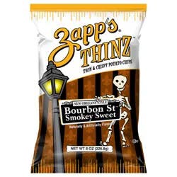 Zapp's Thinz New Orleans Style Bourbon St. Smokey Sweet Potato Chips 8 oz