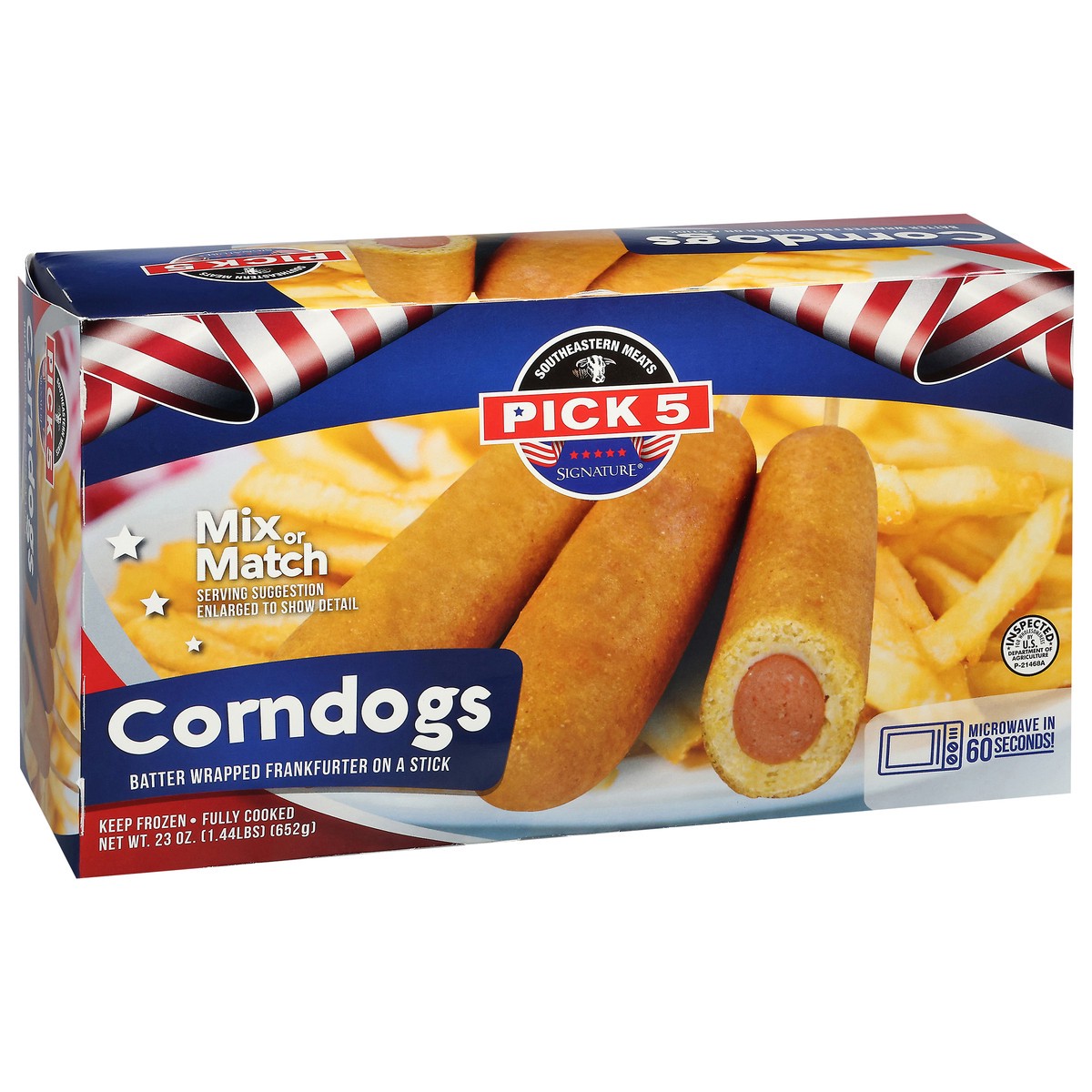 slide 3 of 4, SEM Signature Corn Dog, 24 oz